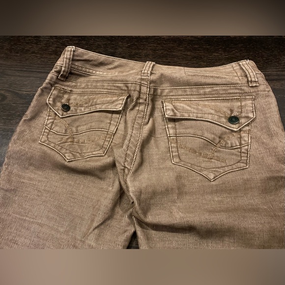UnionBay Tan Taupe Corduroy Bootcut Flap Pocket Pants | Size 5 - Picture 6 of 6